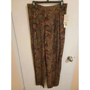 Ilyza NWT Pants Womens 18/20 Made Usa Elastic Waist Pull On 32WX31L Msrp $32